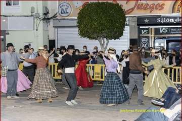 Cendro pone el broche final a San Gregorio 2021 con música y bailes populares/Ildefonso Rodríguez.